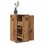 VIDAXL Armoire d'apothicaire vieux bois 40x41x77,5cm bois d'ingenierie