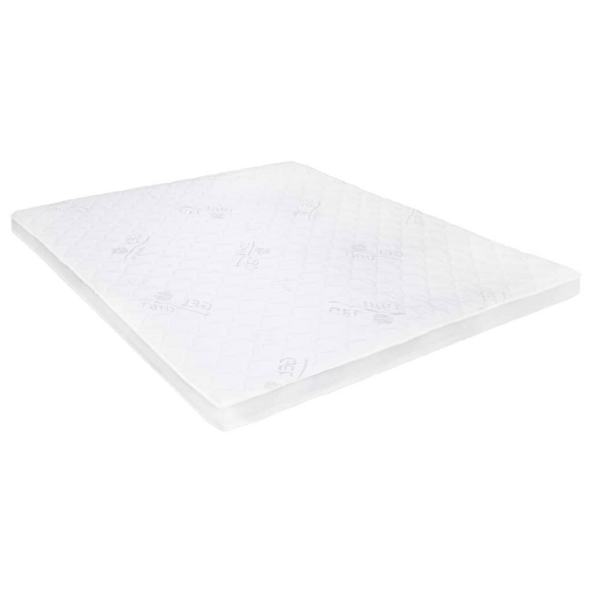 VIDAXL Sur-matelas 140 x 200 cm Mousse de gel 7 cm