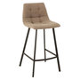 Voir la diapositive 1 : Paris Prix Chaise de Bar Design  Stéphane  95cm Beige