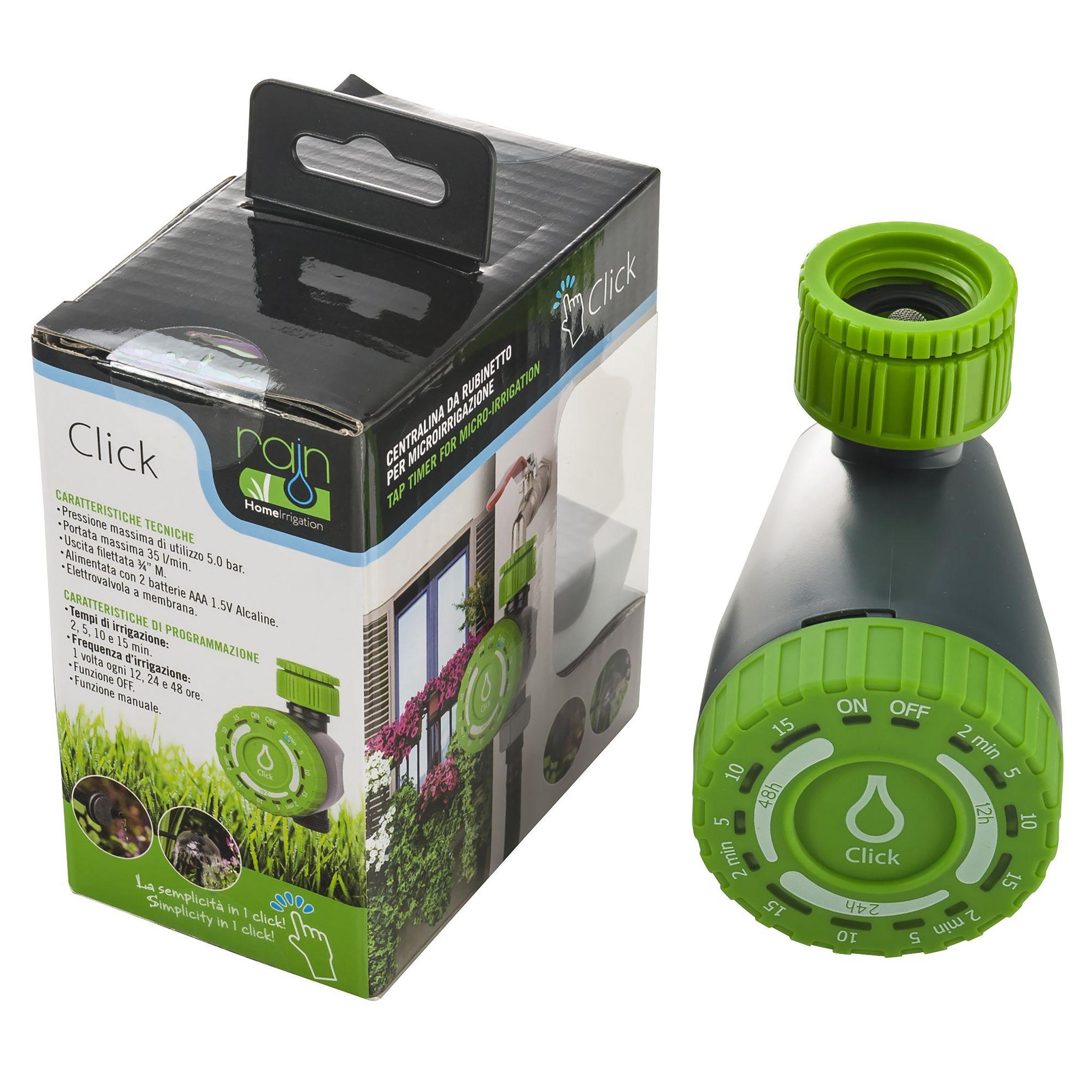 RAIN Programmateur robinet pour micro irrigation