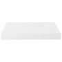 Voir la diapositive 4 : VIDAXL Etagere murale flottante Blanc brillant 40x23x3,8 cm MDF