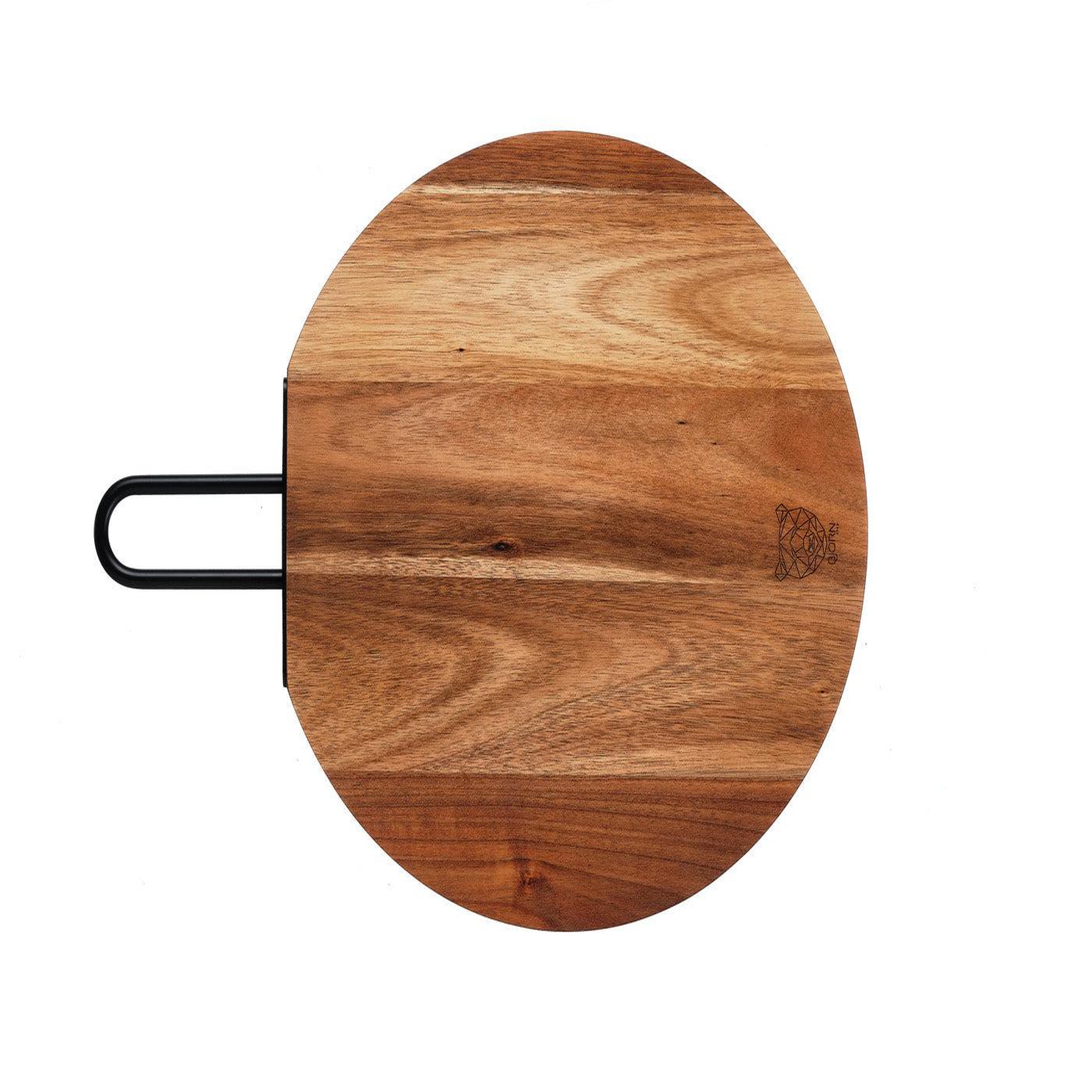 Voir la diapositive 3 : BJORN Planche à découper en bois d'acacia STINE - Ø31cm