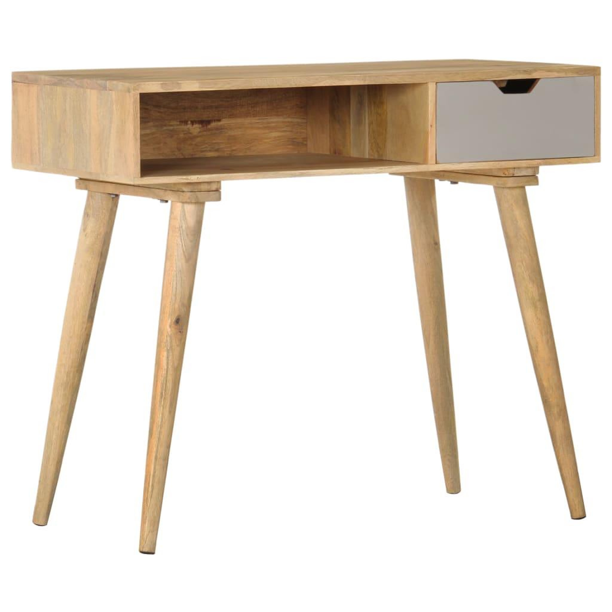 Voir la diapositive 1 : VIDAXL Table console 89x44x76 cm Bois de manguier massif