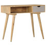 Voir la diapositive 1 : VIDAXL Table console 89x44x76 cm Bois de manguier massif