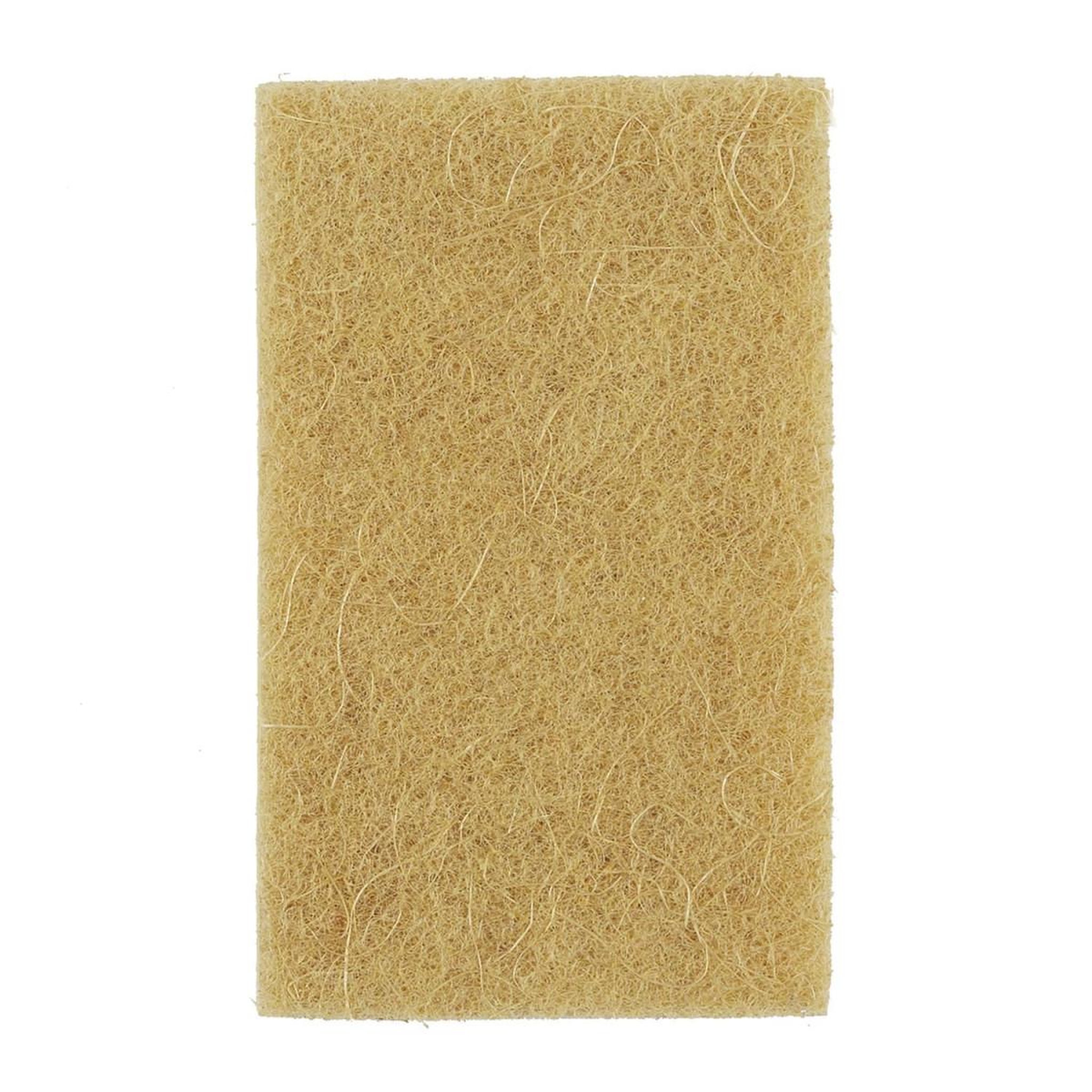 Voir la diapositive 3 : Je cherche une idee Lot de 2 éponges naturelles  fibres  11cm jaune
