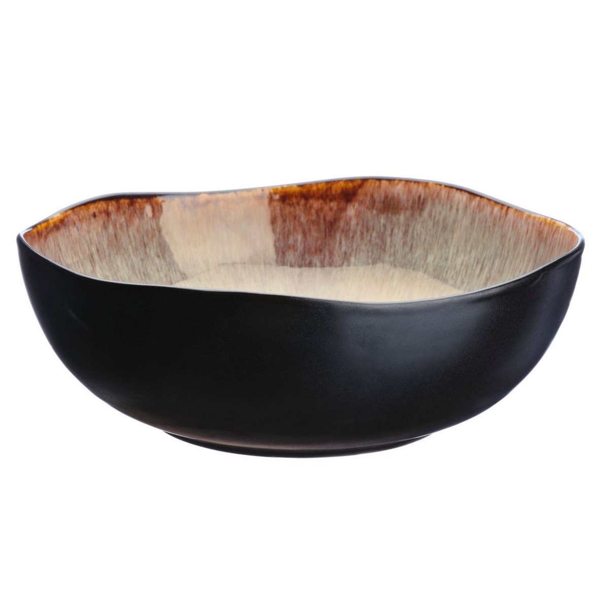 BJORN Saladier IRIS Ø24cm et Ø28,5cm - 2 pièces - Marron sauvage