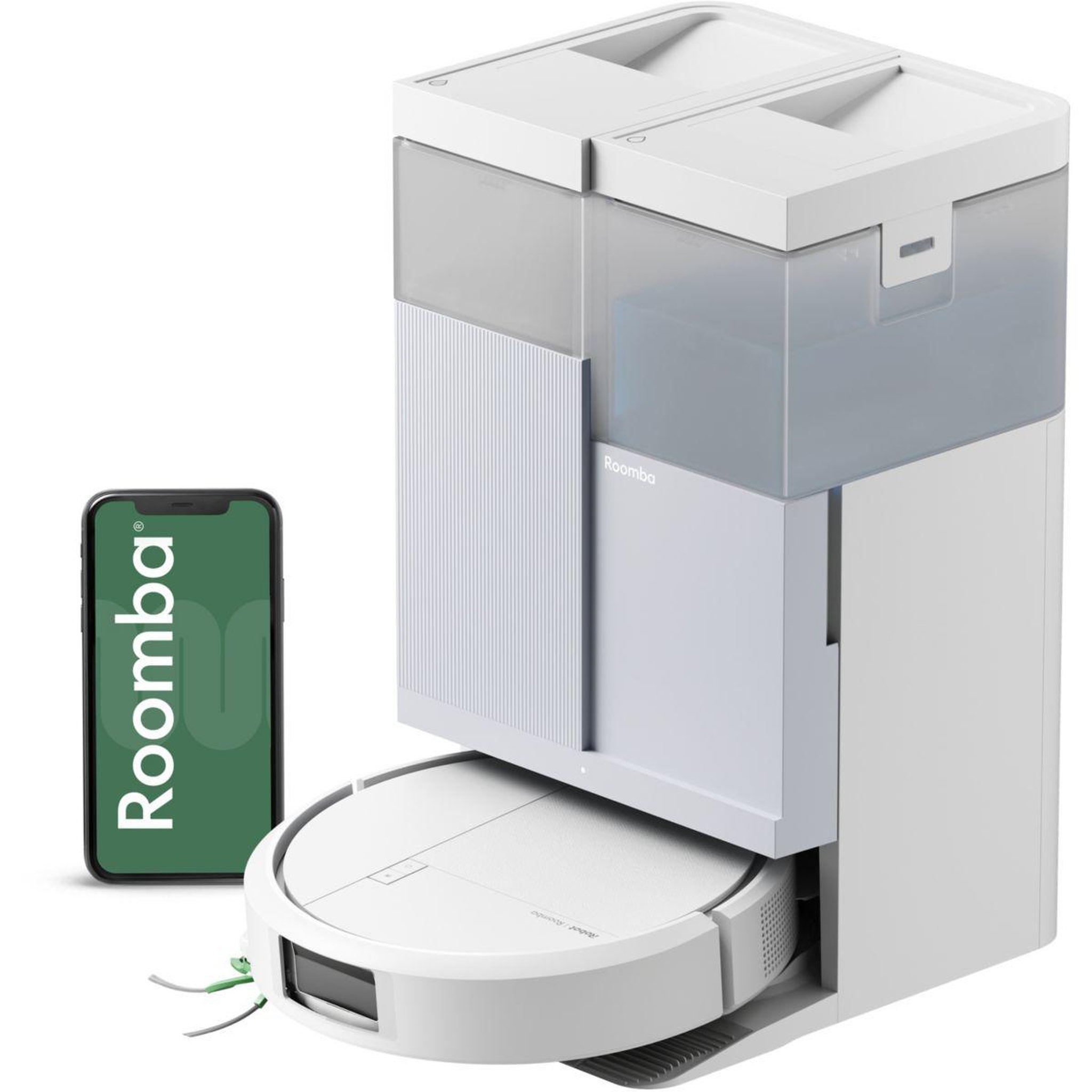 IROBOT Robot Aspirateur Laveur Roomba Plus 415 Combo + AutoWashTM Dock