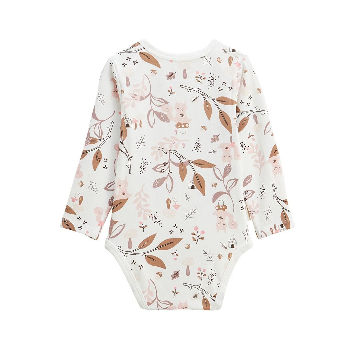 Petit Béguin Lot de 2 bodies bébé manches longues Sora