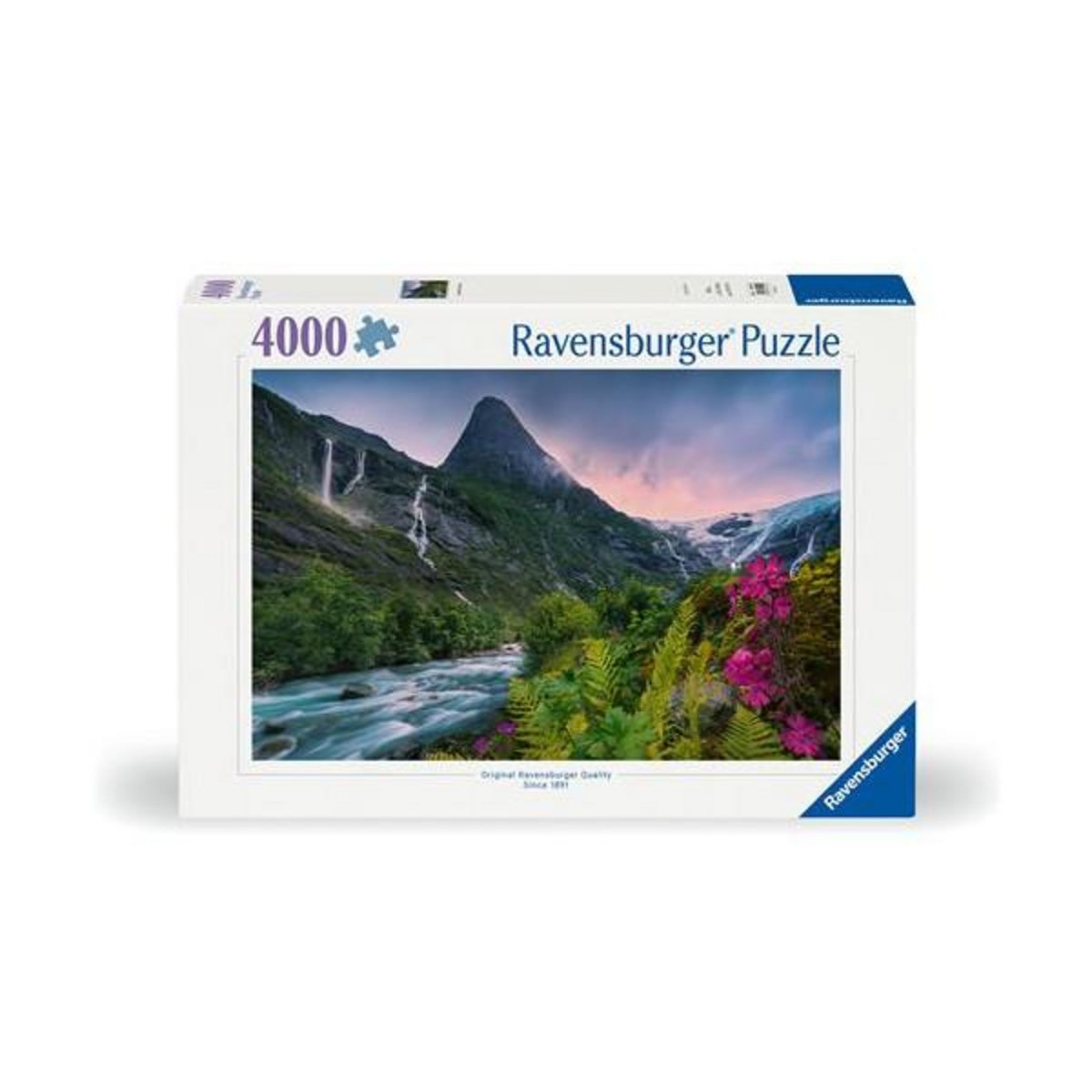 RAVENSBURGER Puzzle 4000 pièces Ravensburger Au cœur des montagnes