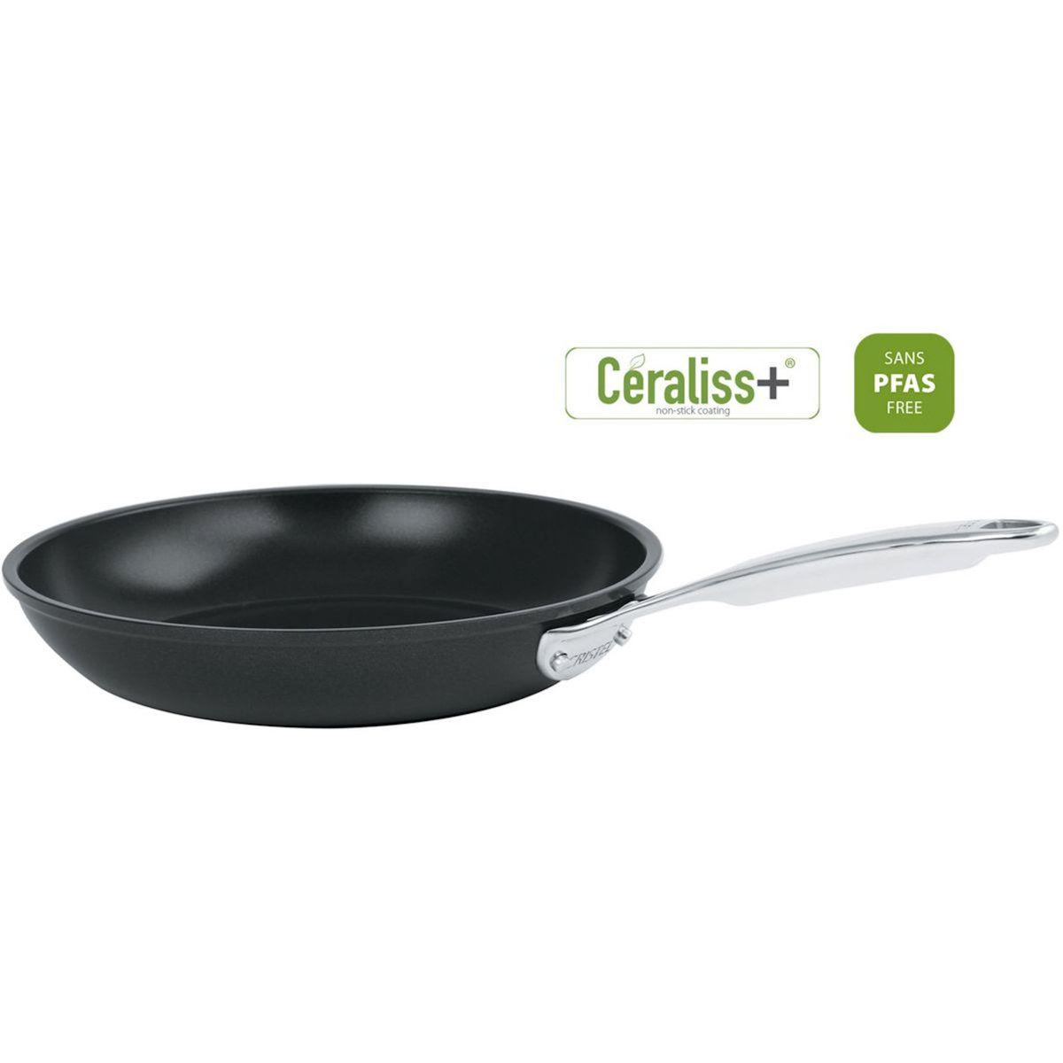 CRISTEL Poêle 20 CM CASTEL PRO FIXE ULTRALU CERALISS