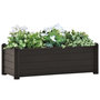 Voir la diapositive 1 : VIDAXL Lit sureleve de jardin PP Anthracite 100x43x35 cm