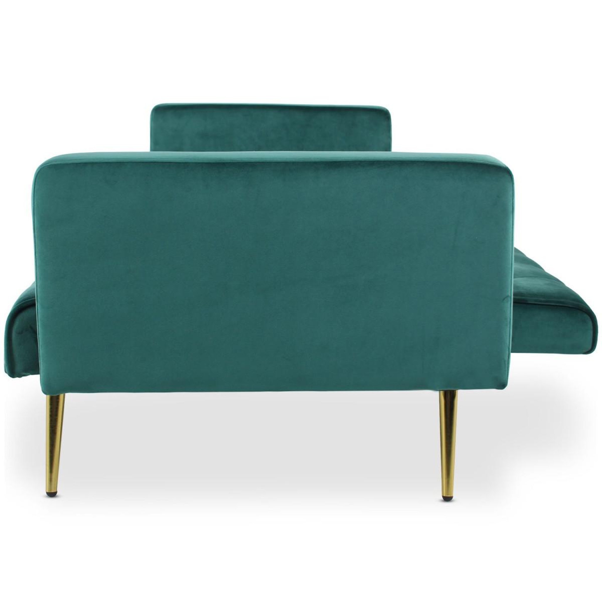 Voir la diapositive 6 : Paris Prix Canapé convertible velours  tybio  191cm vert