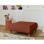 Voir la diapositive 5 : BEST MOBILIER Cristal - pouf modulable - 95 cm - en velours texturé