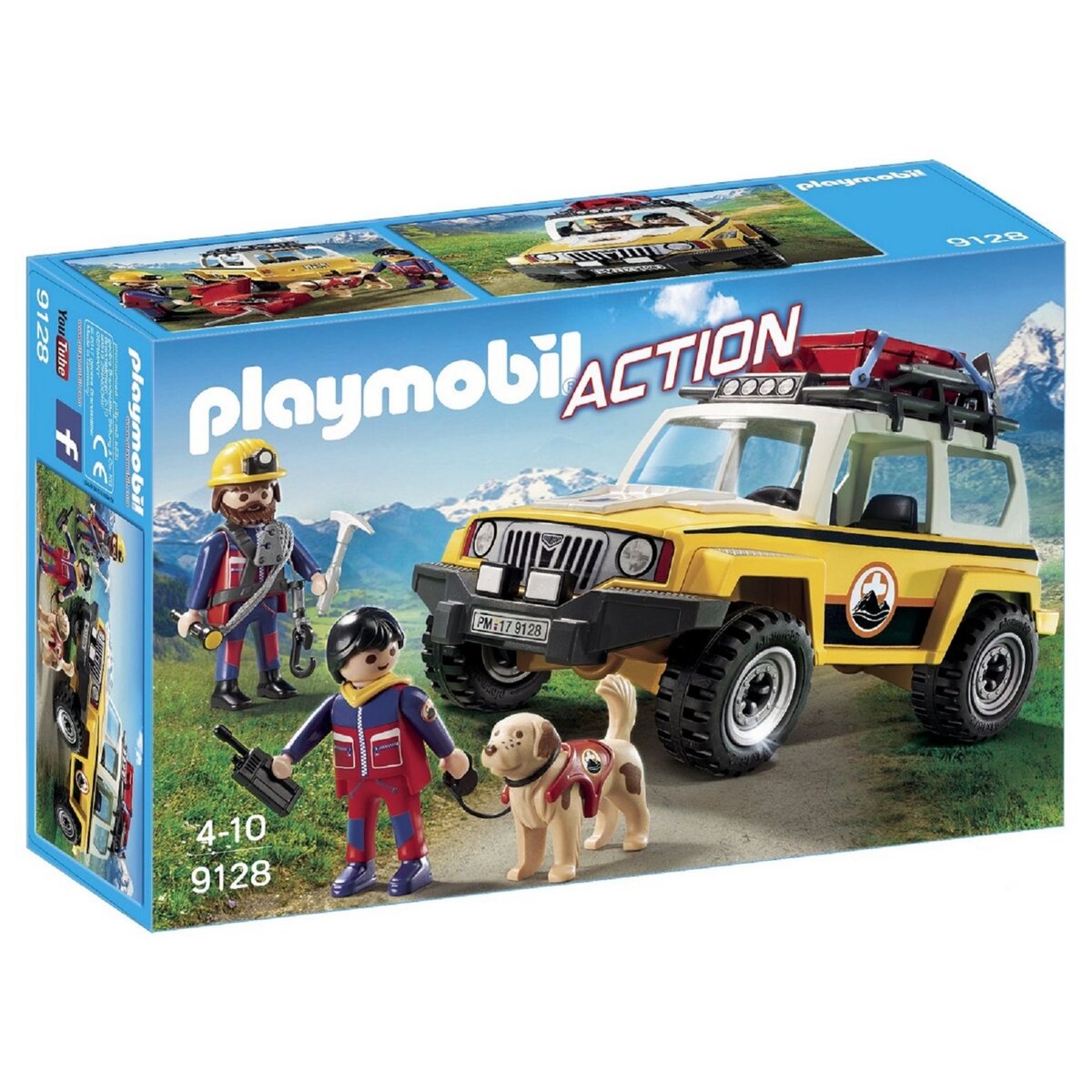 PLAYMOBIL 9128 - Action - Secouristes avec véhicule