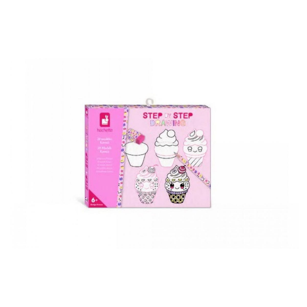 Juratoys-Janod Step by step Drawing 20 modeles Kawai