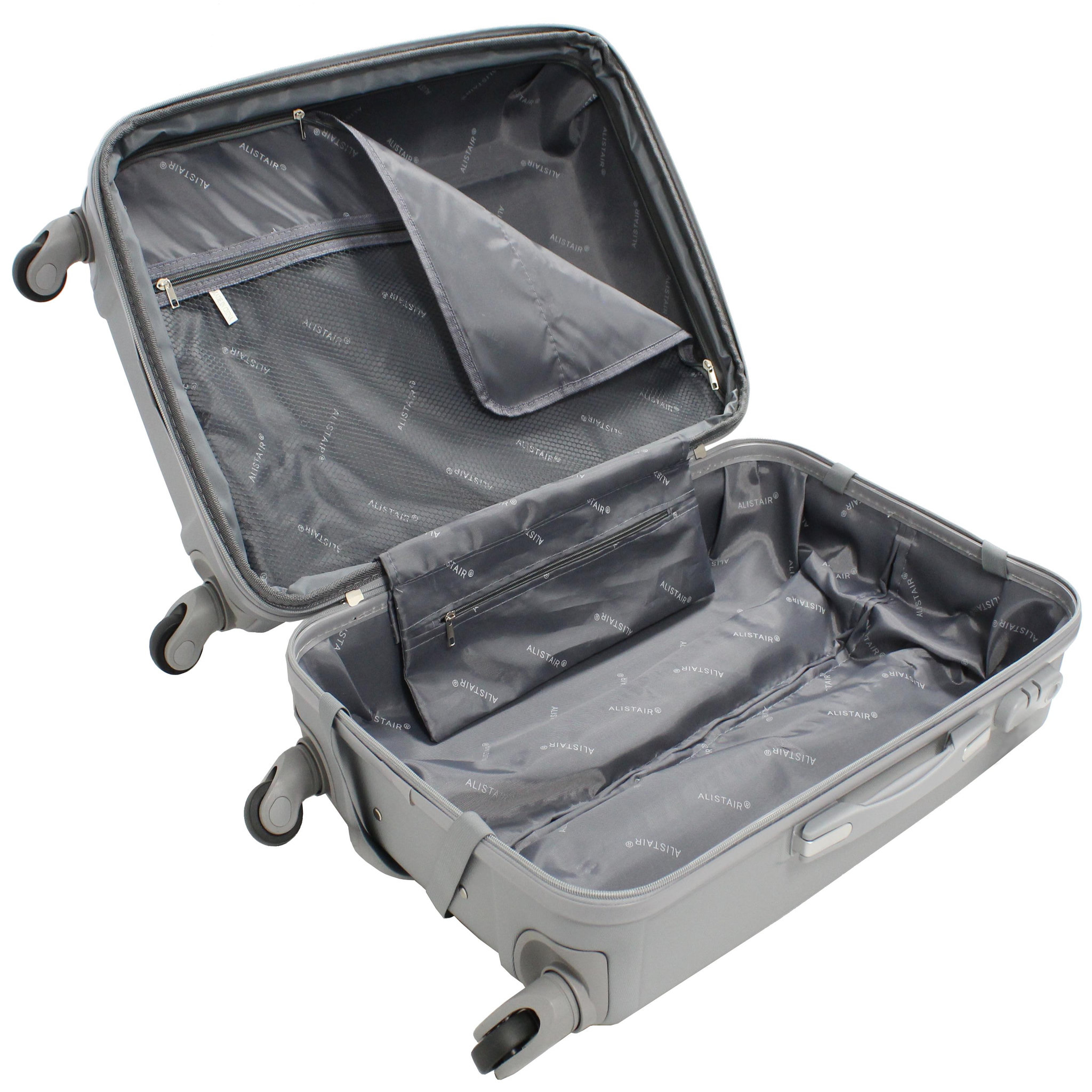 Voir la diapositive 6 : Alistair Valise taille moyenne Alistair - Collection Iron - 4 roues - ABS ultra résistant
