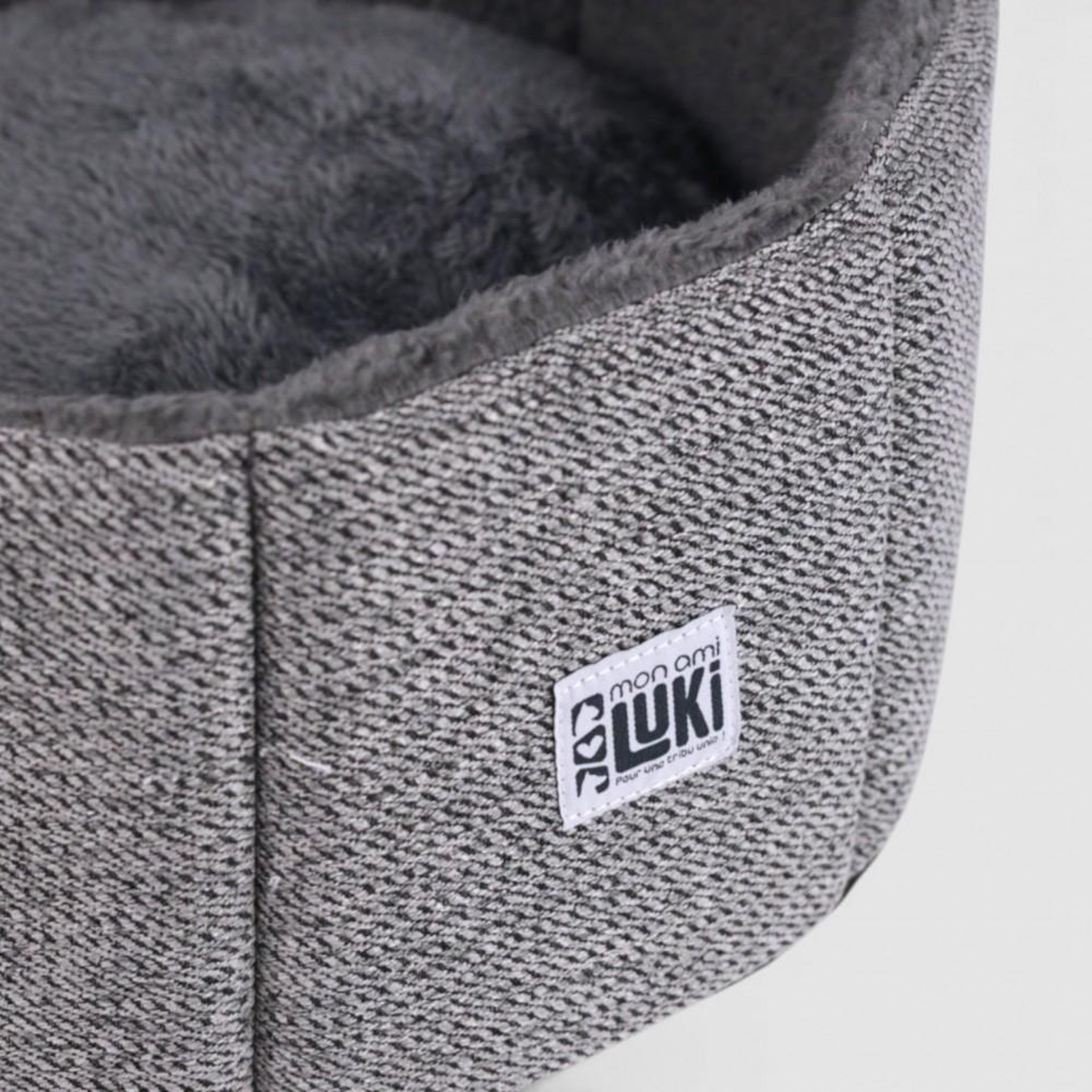 Voir la diapositive 4 : MON AMI LUKI Panier rond - mousse - anti-derapant pour chien