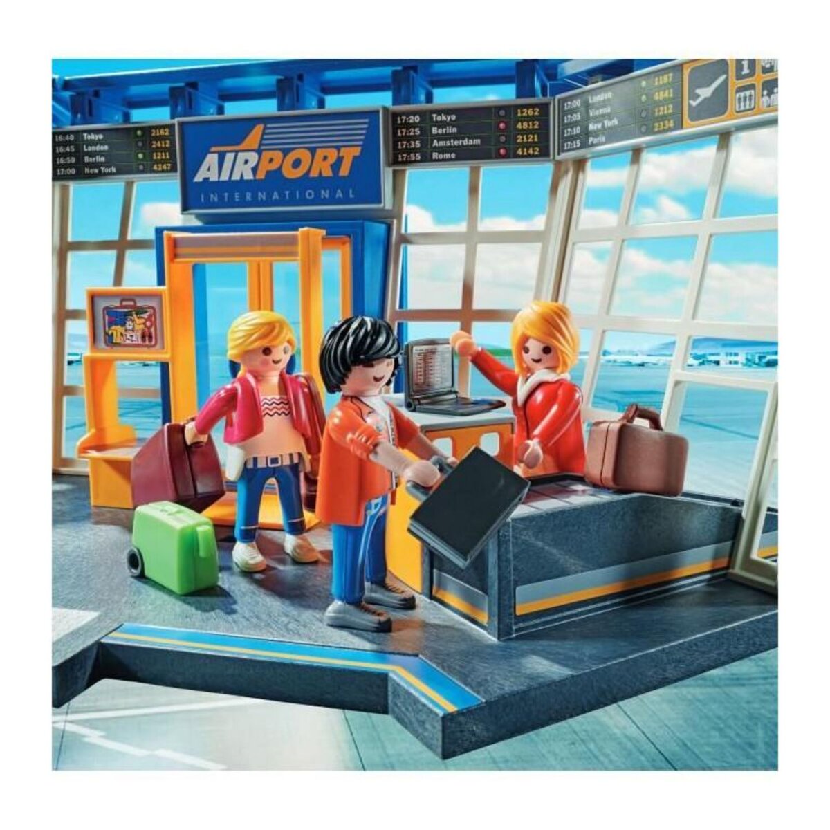 PLAYMOBIL Jeu Playmobil Aéroport avec avion