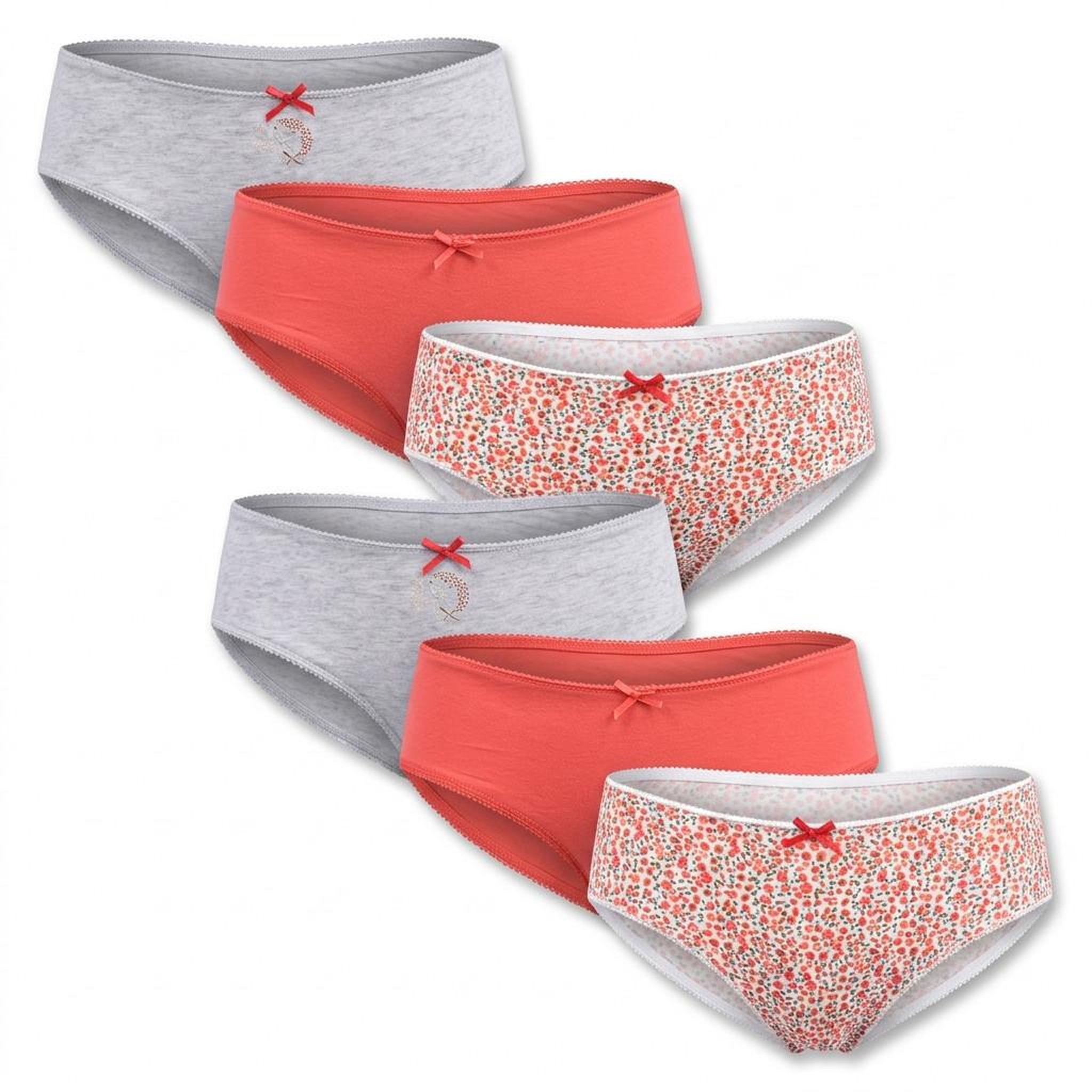 Voir la diapositive 1 : OZABI OZABI Pack Culottes Fille Coton - Lot de 6