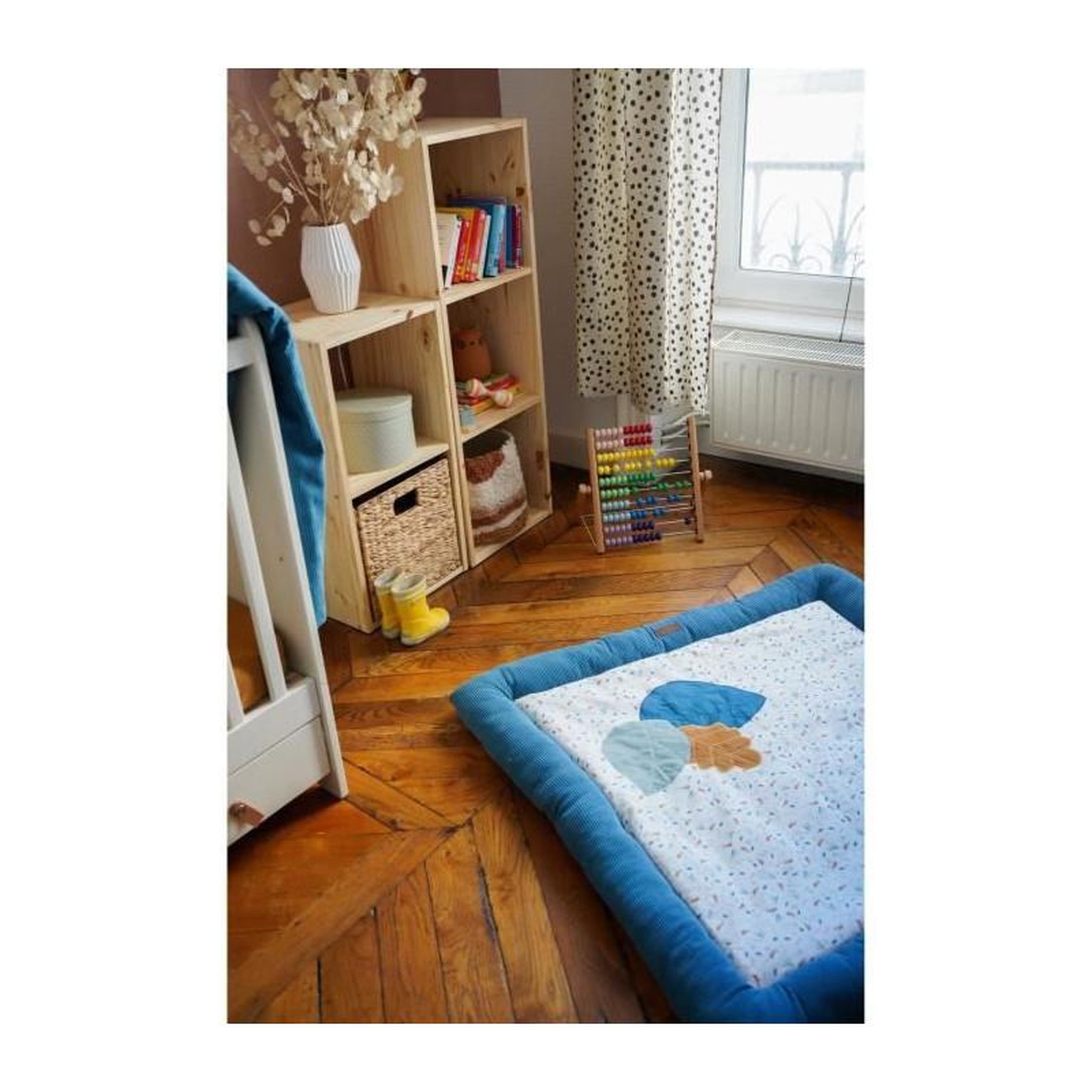 Voir la diapositive 2 : DOMIVA Tapis de parc - DOMIVA - AU FIL DE L'EAU - 100x100 cm