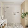 Voir la diapositive 1 : GELCO Paroi fixe - GELCO - ONLY effet bois - 100 x 210 / 265