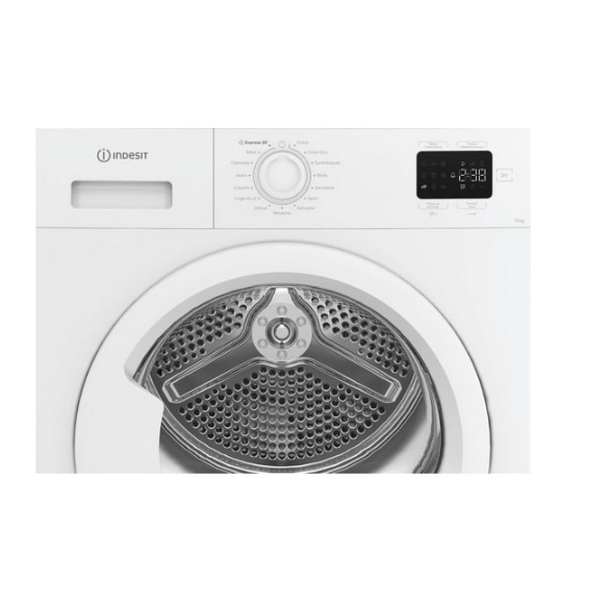 Voir la diapositive 4 : Indesit Sèche-linge pompe à chaleur 60cm 10kg - cyd102dwwfr