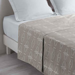 Paris Prix Drap Plat en Coton  Aristide  240x300cm Naturel