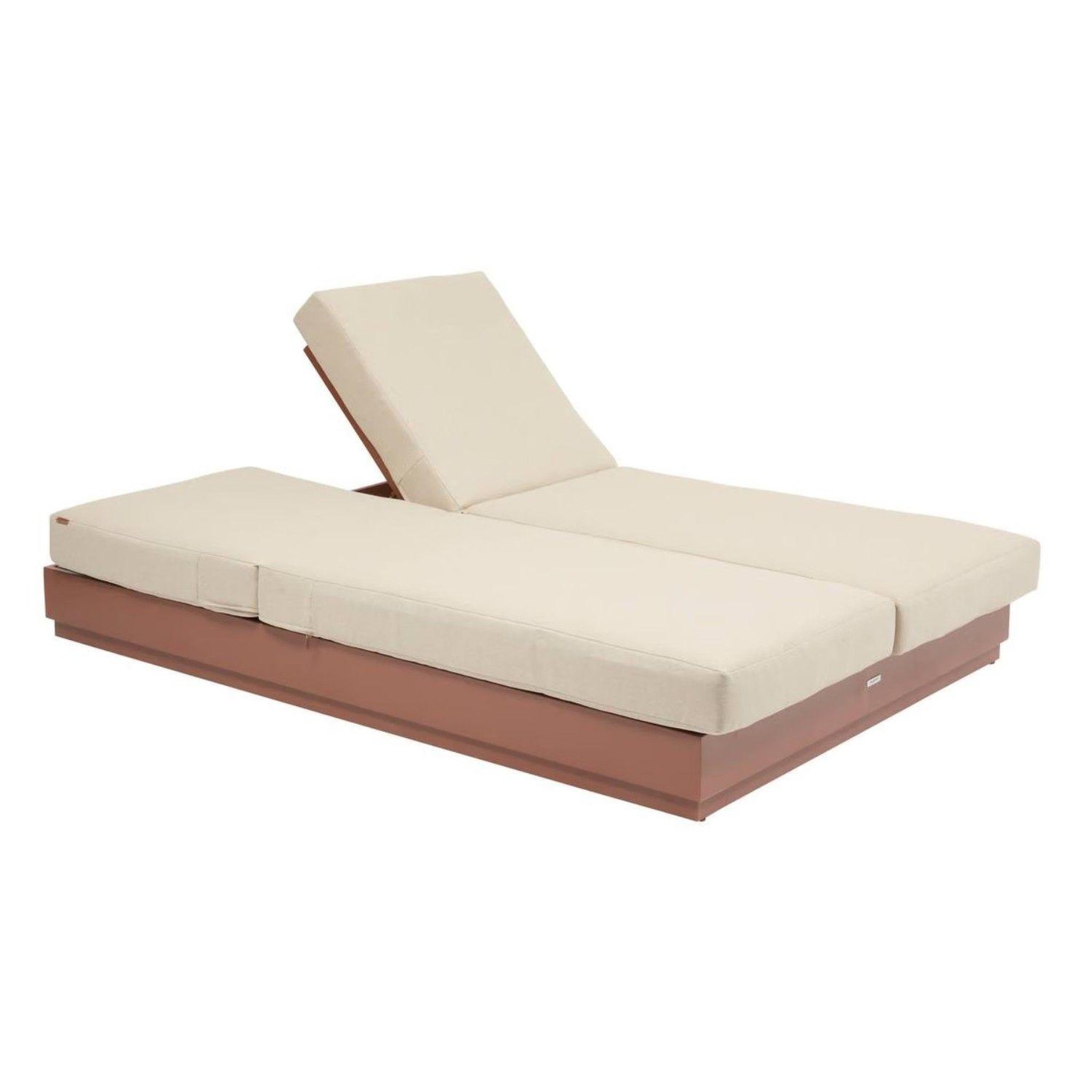 Voir la diapositive 6 : HESPERIDE Lit de piscine en aluminium 2 places allure