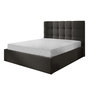 Voir la diapositive 1 : BEST MOBILIER Mael - lit coffre - 180x200 - en tissu - sommier inclus
