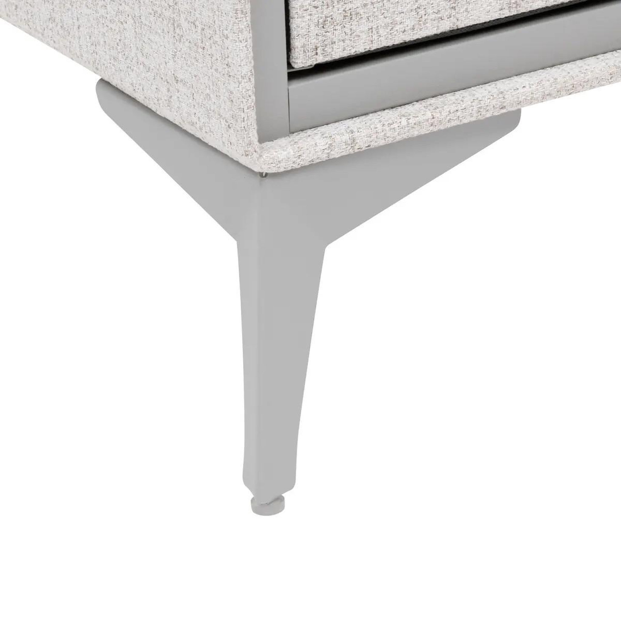 Voir la diapositive 4 : FIVE Commode 2 tiroirs paniers  granite  64cm gris