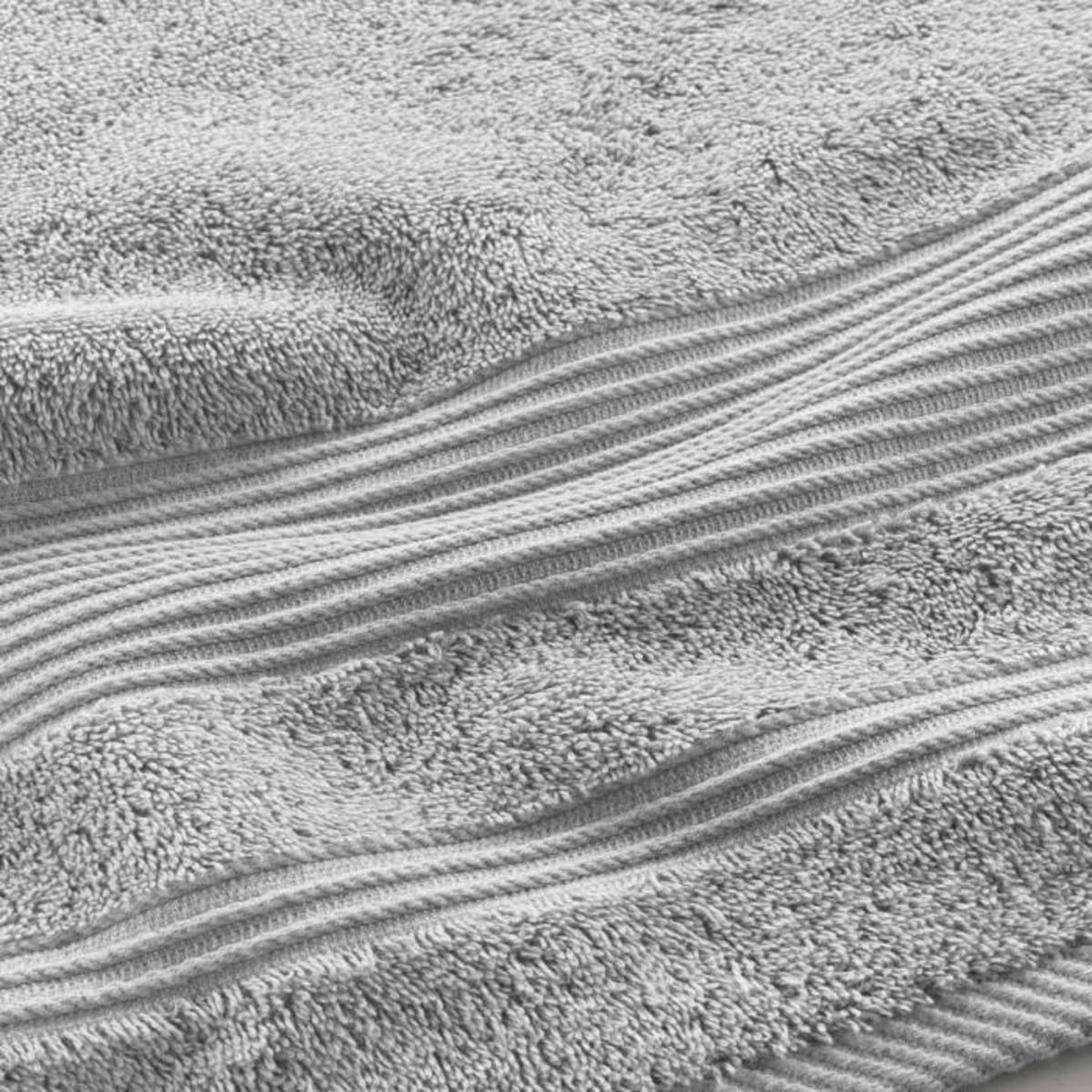 Paris Prix Drap de Bain  Tendresse  90x150cm Gris Perle