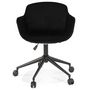 Voir la diapositive 2 : Paris Prix Fauteuil Design  Laurie  80cm Noir