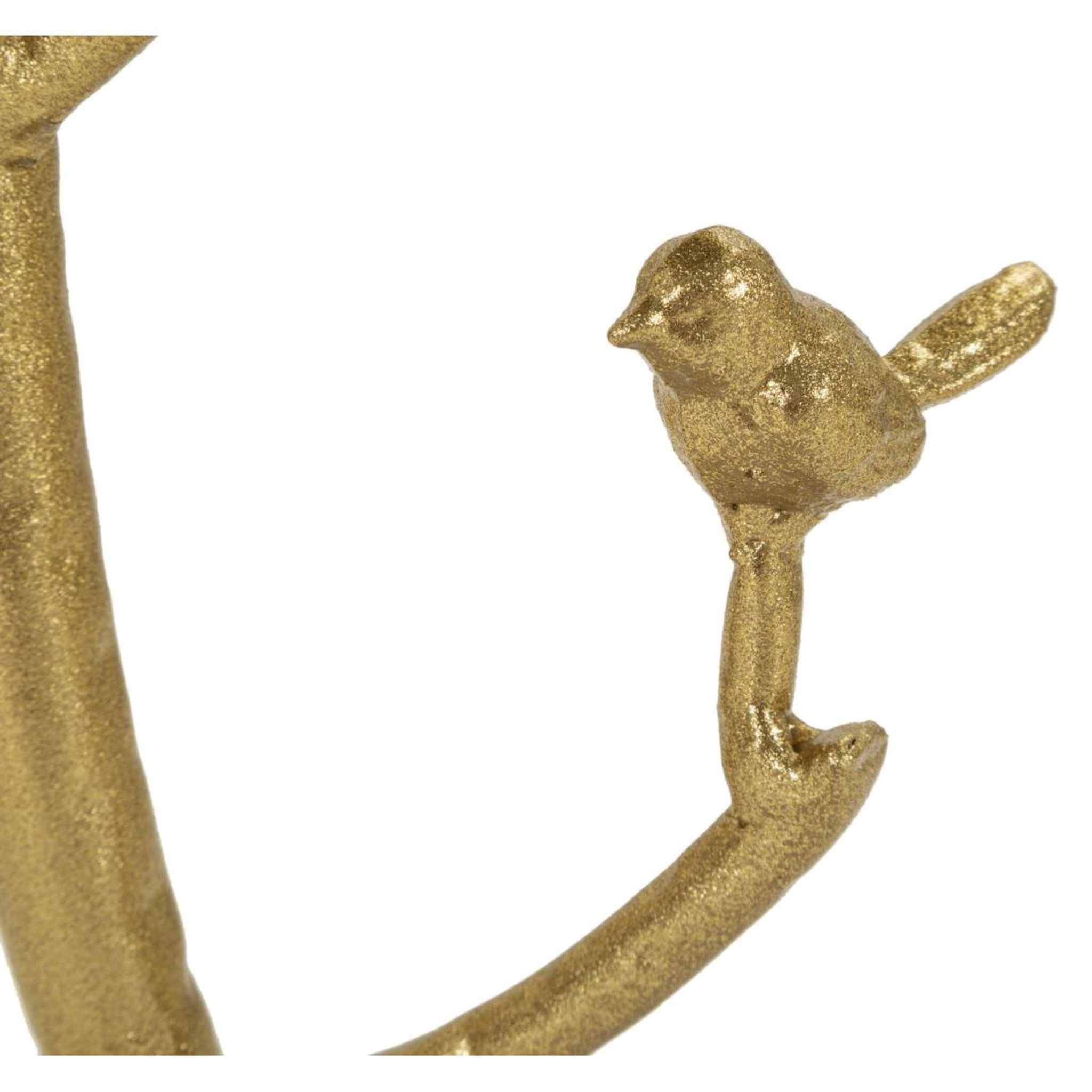 Voir la diapositive 5 : Paris Prix Table d'appoint en marbre  birds  60cm or