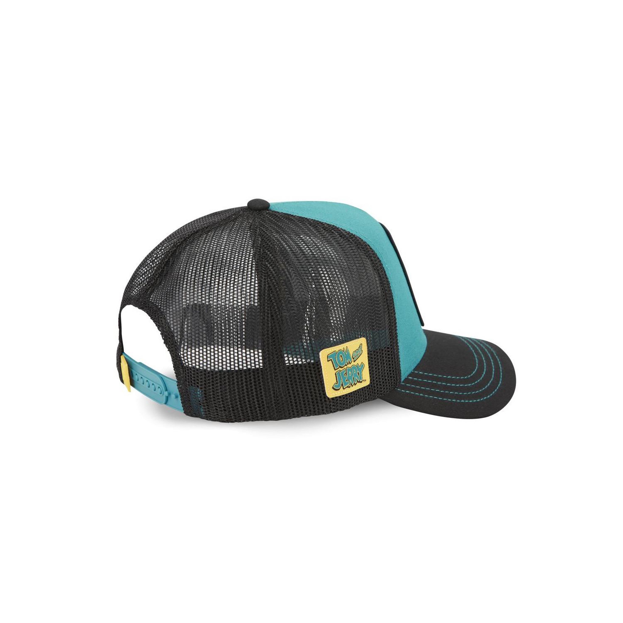 Voir la diapositive 6 : CAPSLAB Casquette trucker en coton avec filet Tom & Jerry Adventure
