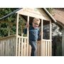 Voir la diapositive 6 : EXIT TOYS Maisonnette en bois pour enfants Panorama 300 - Exit Toys