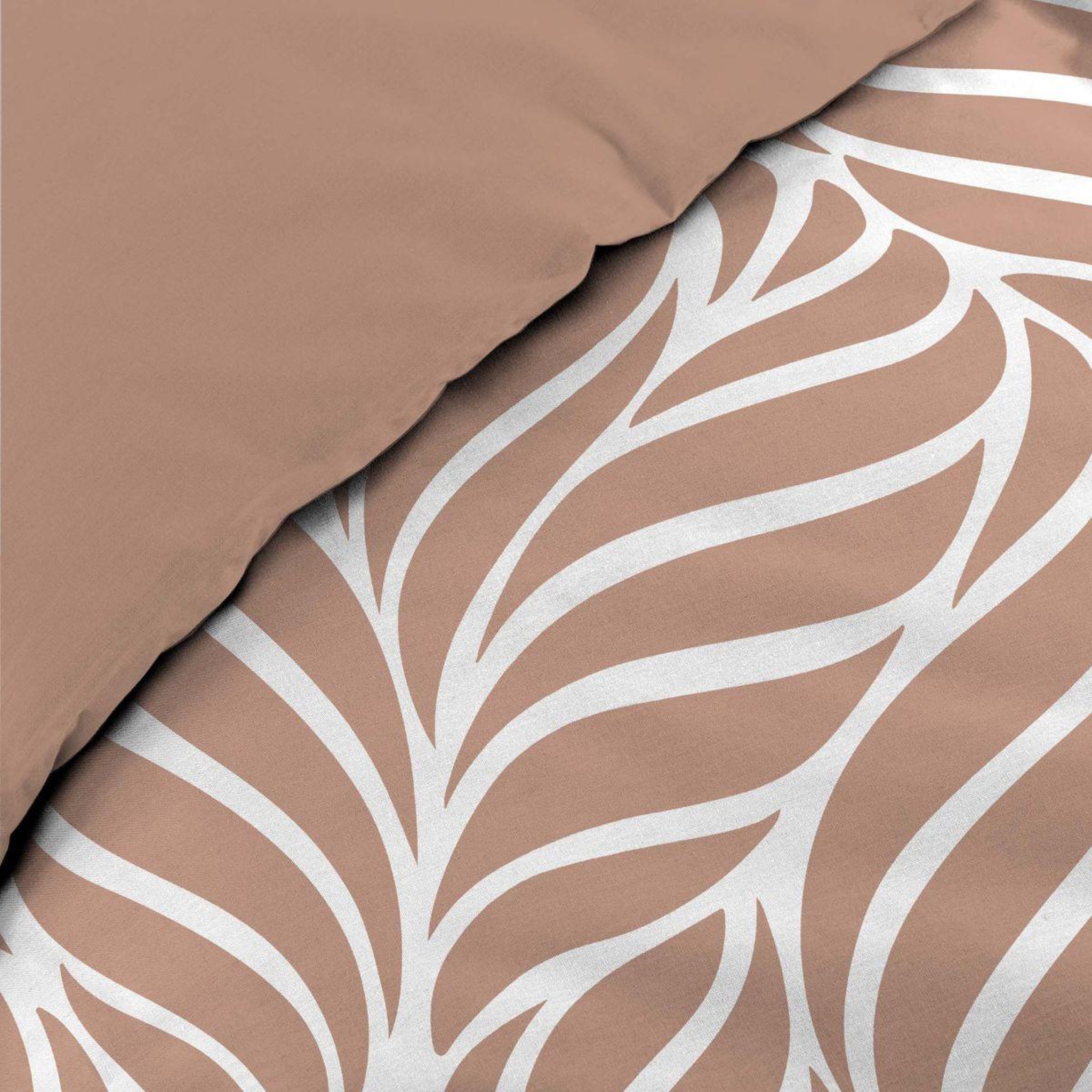 Voir la diapositive 5 : Douceur d'Intérieur Parure de lit 3 pièces  morgane  260x240cm mocha