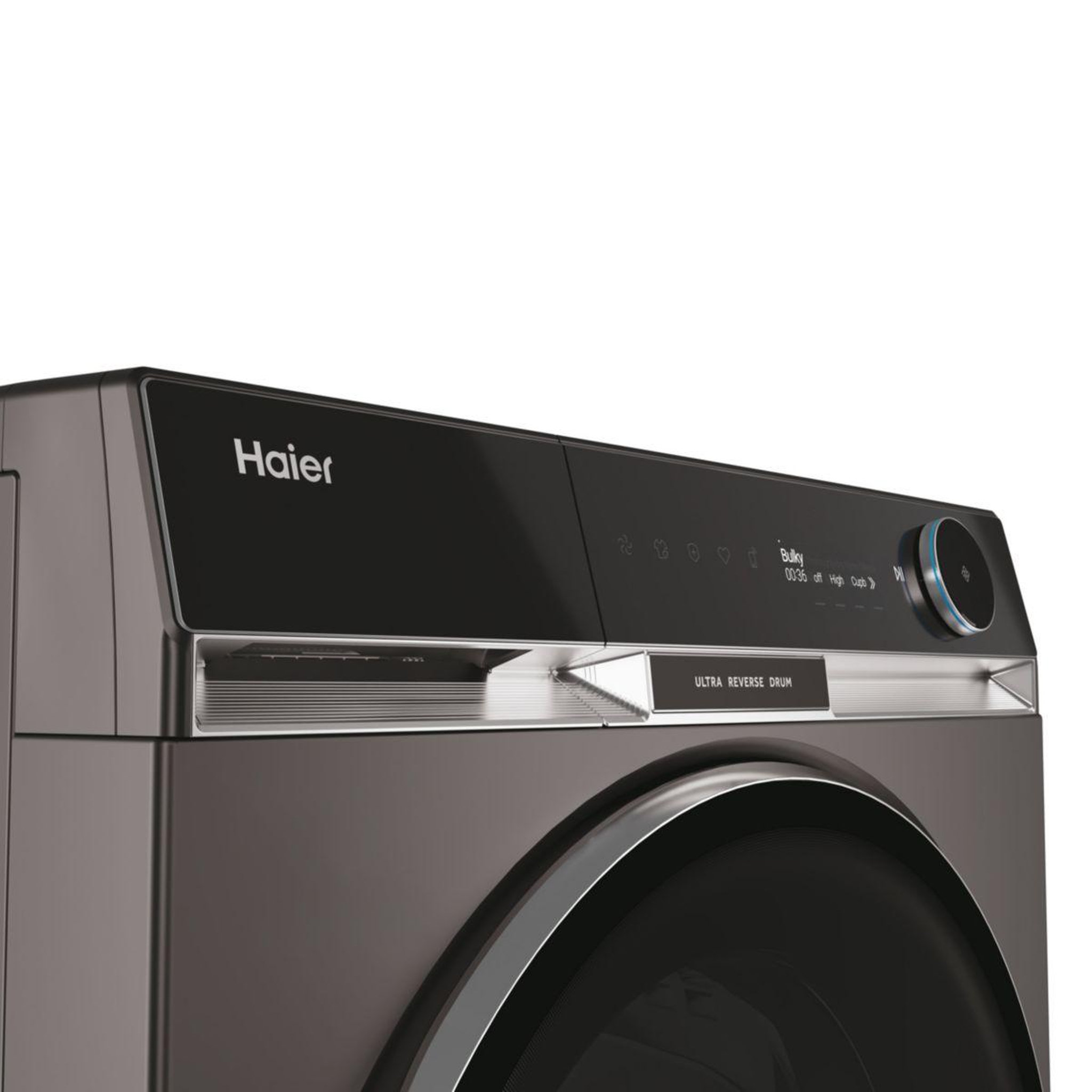 Voir la diapositive 4 : HAIER Sèche linge pompe à chaleur hd90-bq397pgu1