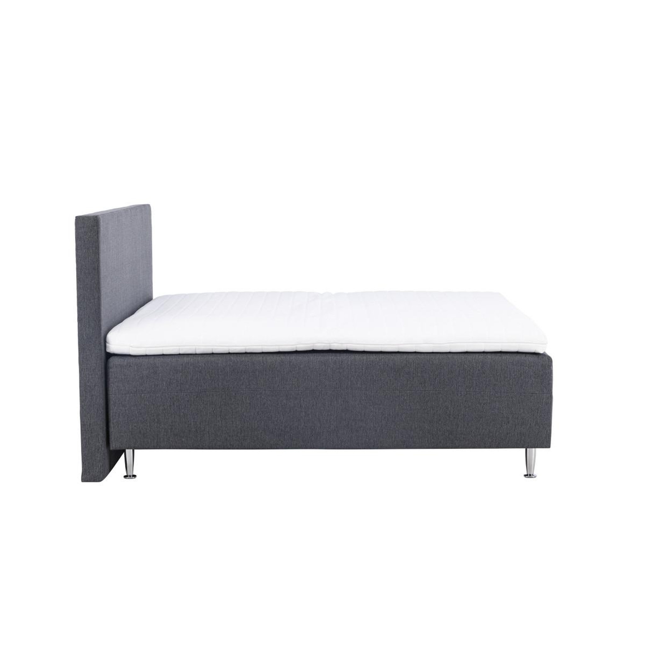 Voir la diapositive 2 : Paris Prix Lit adulte design  mesa  180x200cm gris foncé