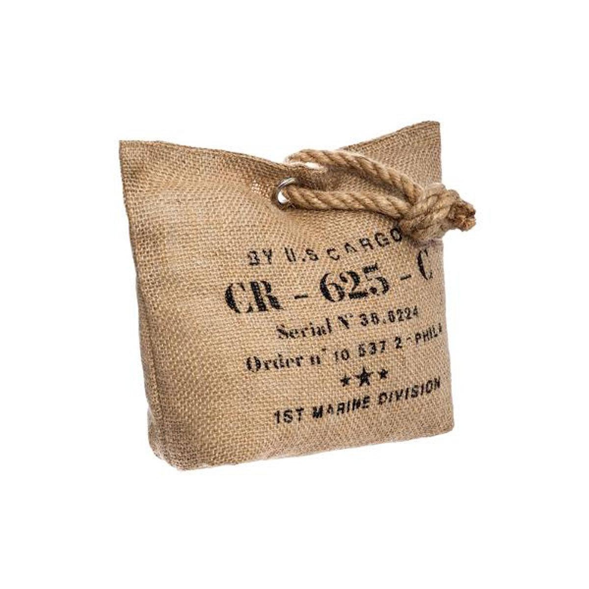ATMOSPHERA Stop porte vintage en jute  loft  25cm naturel