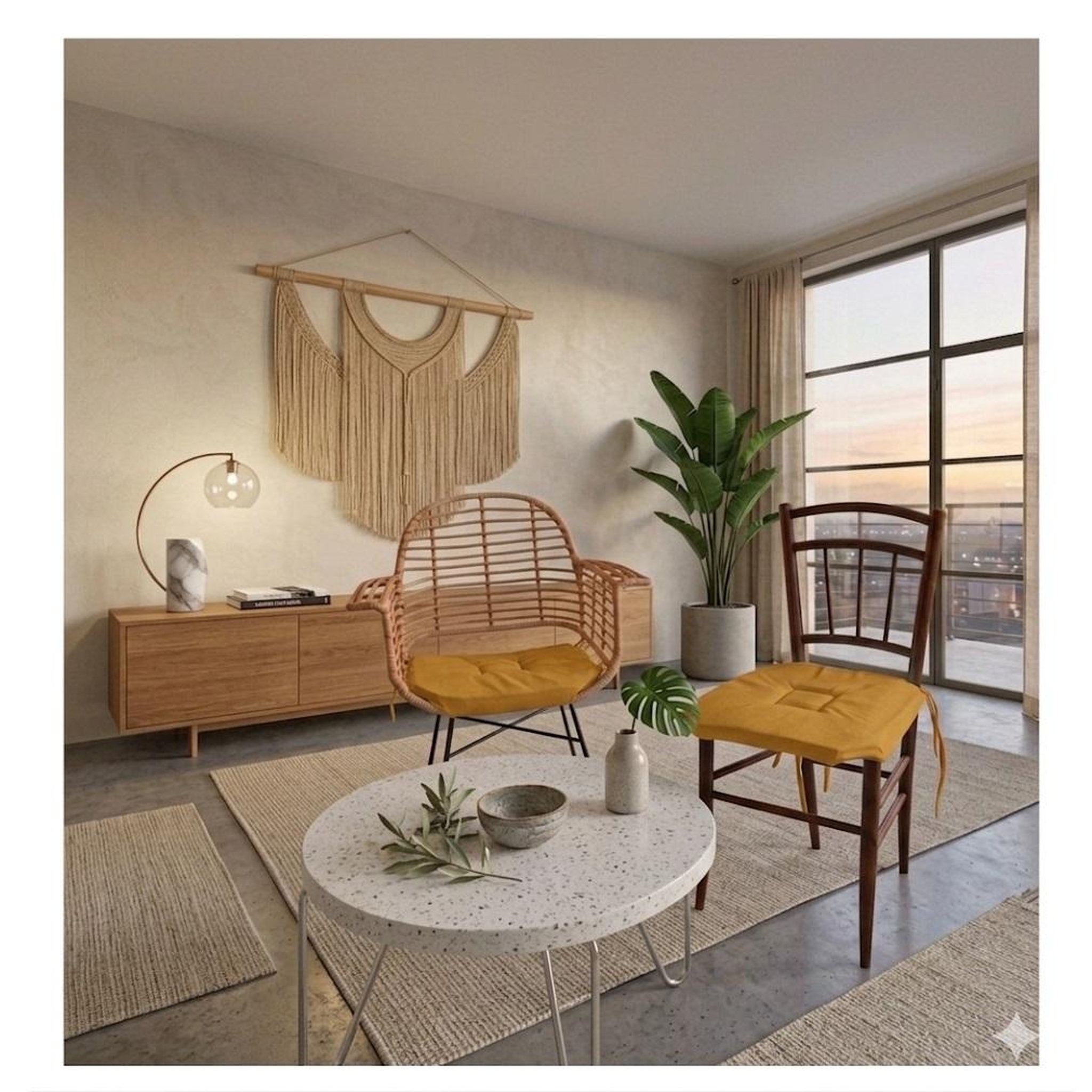 Voir la diapositive 3 : Eden Galette de chaise 4 rabats collection nelsen