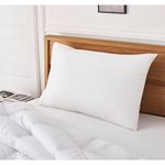 FUTURE HOME Protège oreiller molleton anti-acariens impérméable. Coloris disponibles : Blanc