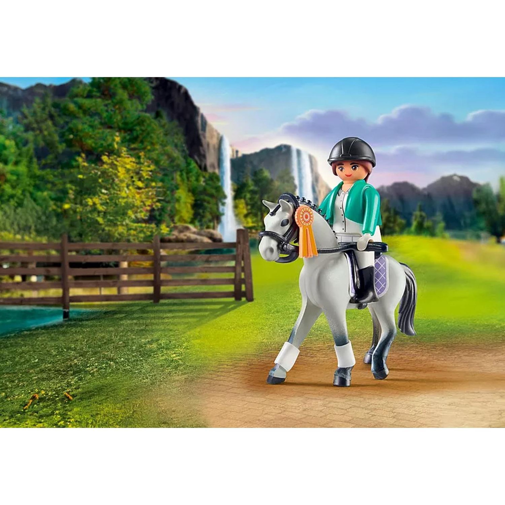 Voir la diapositive 2 : PLAYMOBIL Championne d'équitation