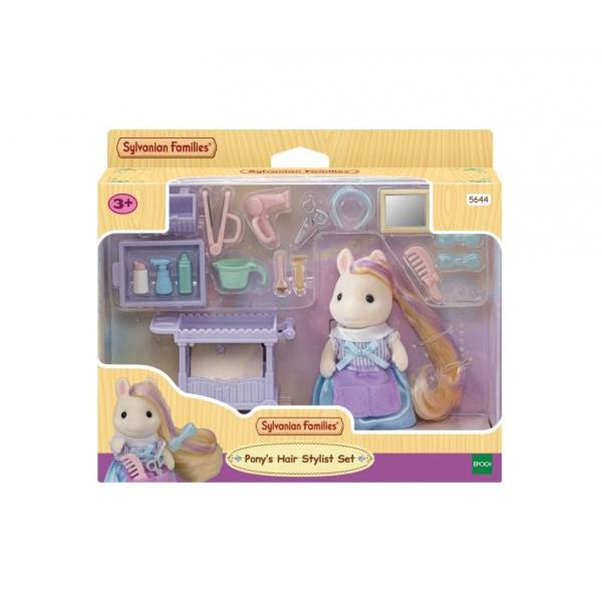 EPOCH SYLVANIAN FAMILIES - La maman poney et son kit de coiffure