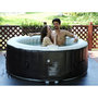 Voir la diapositive 1 : AQUAZENDO Spa gonflable rond Bulles 4 places - AquaZendo