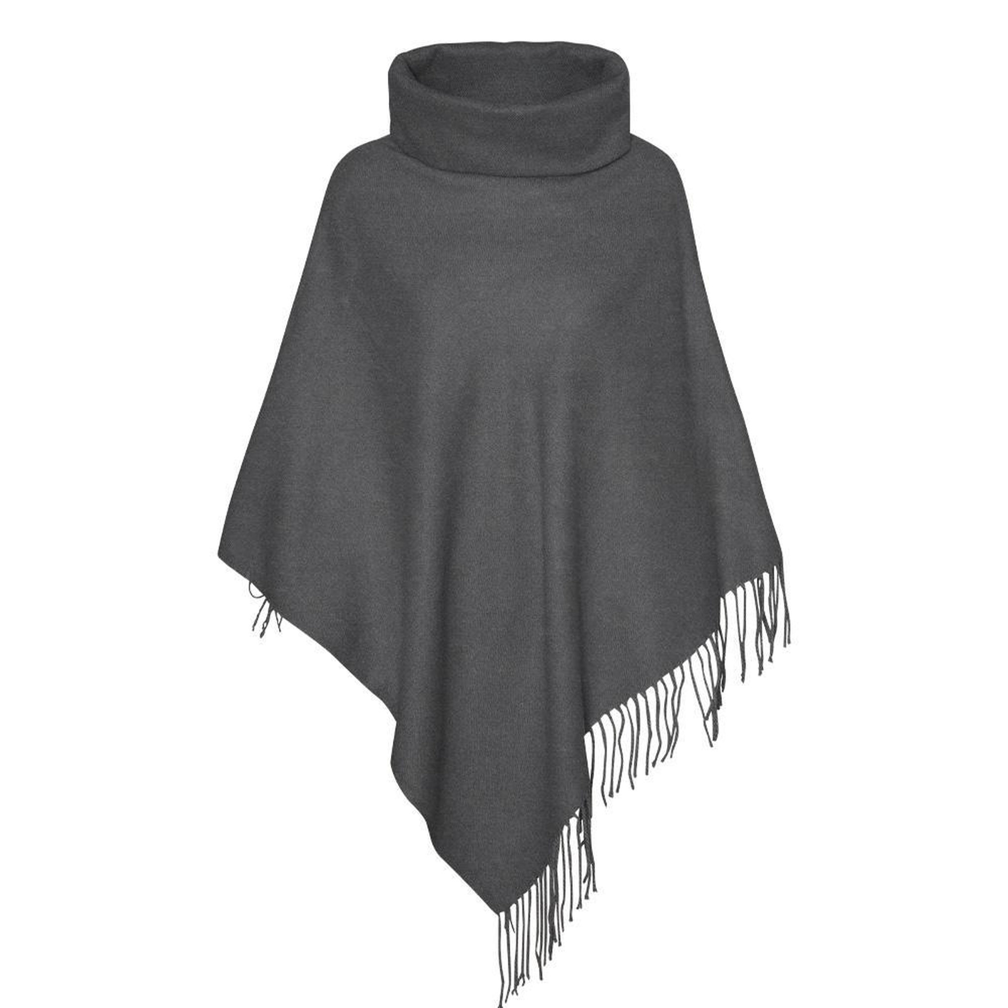 Vero Moda Poncho Gris Femme Vero Moda Kleo. Coloris disponibles : Gris