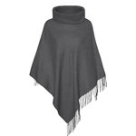 Vero Moda Poncho Gris Femme Vero Moda Kleo. Coloris disponibles : Gris