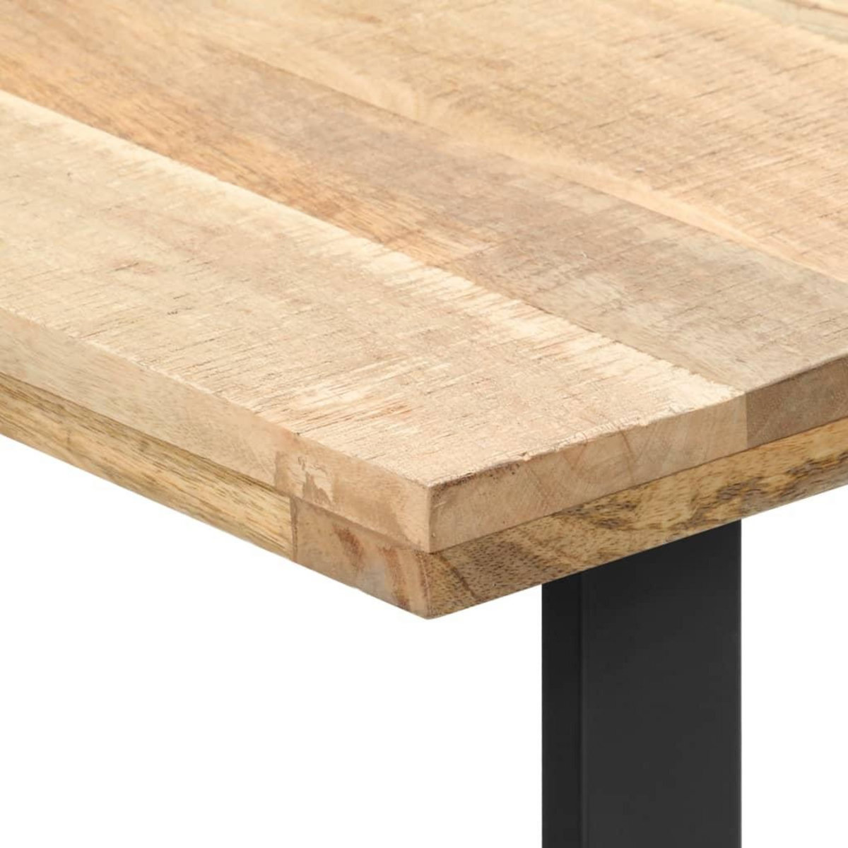 VIDAXL Table de salle a manger 180x90x76 cm bois de manguier massif