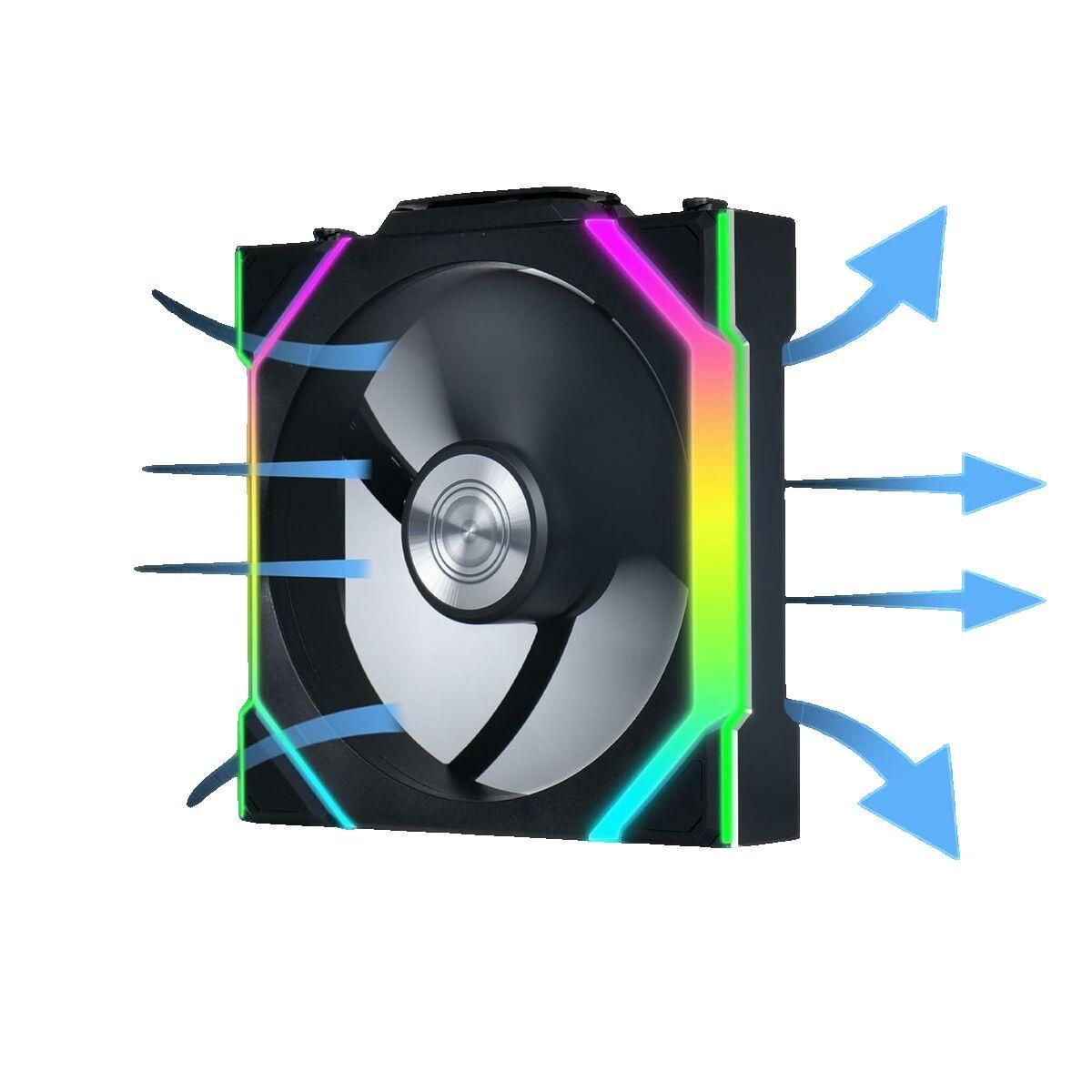 Lian-li Ventilateur Lian Li UNI FAN SL Wireless 120 mm Noir