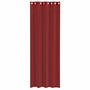 Voir la diapositive 4 : VIDAXL Rideaux en voile avec œillets 2 pcs rouge bordeaux