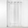 Voir la diapositive 1 : Paris Prix Rideau Voilage à Œillets  Voilizea  140x280cm Blanc